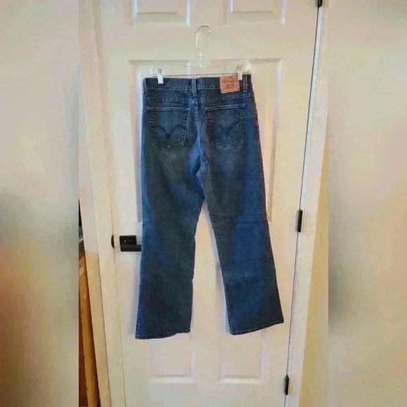 Levis, Womens Perfectly Slimming Boot Cut, size 14 short - Picture 2 of 5